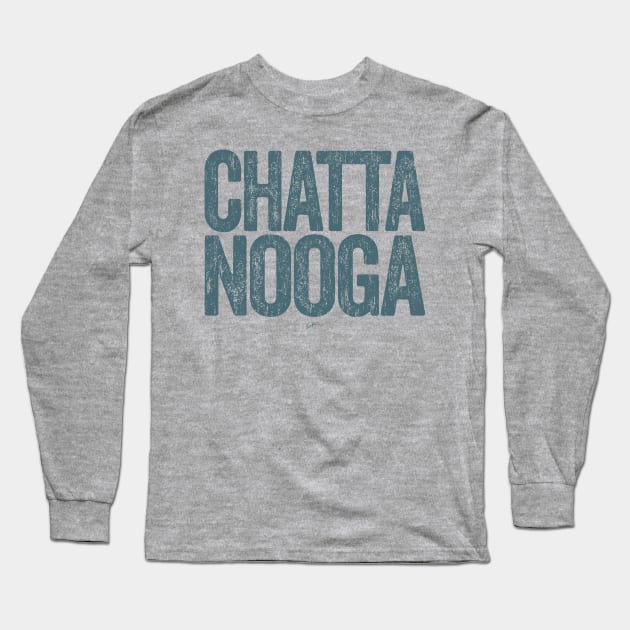 Chattanooga, Tennessee Long Sleeve T-Shirt by jcombs